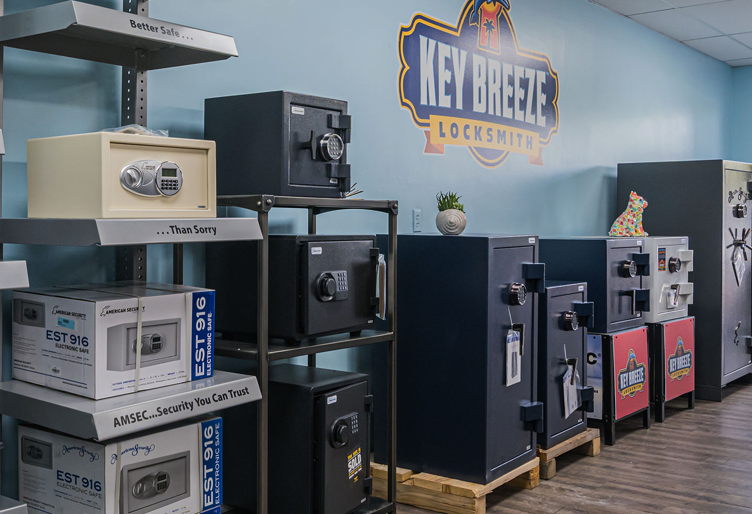 Key Breeze Naples Locksmith Approved Products: Quality Home Safes